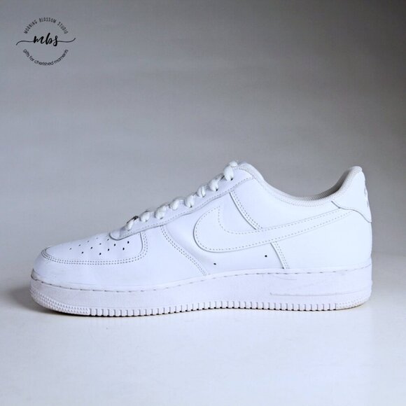 Nike Air Force 1 Low \'07 Leather White‎ Men 11.5 main image 4